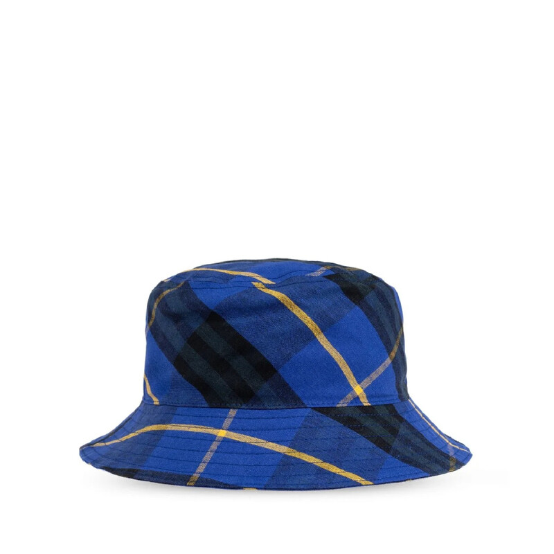 Burberry Checkered Cotton Bucket Hat, Size Medium 8090364 - Jomashop