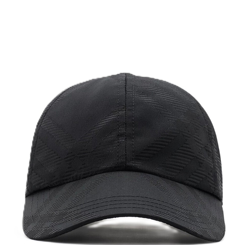Burberry Check-Print Nylon Blend Baseball Cap, Size Small 8094998
