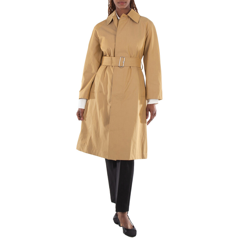 Burberry Classic Collar Belted Waist Trench Coat, Brand Size 12