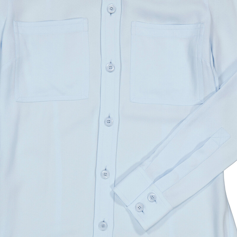 Burberry Classic Collar Lace-Trim Shirt Dress