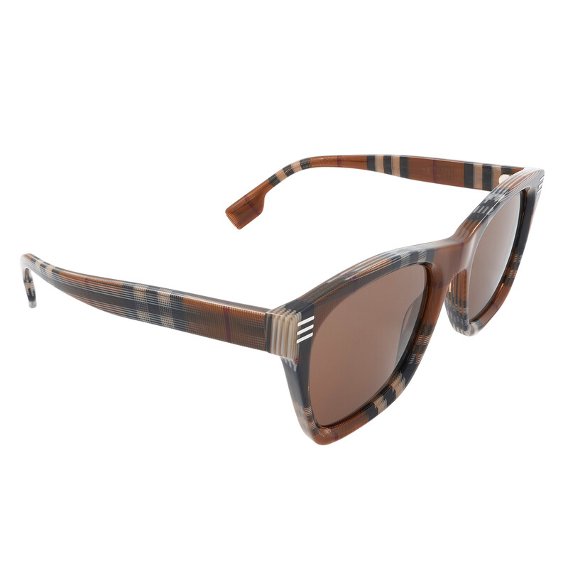 Burberry Cooper Dark Brown Square Men display picture 1