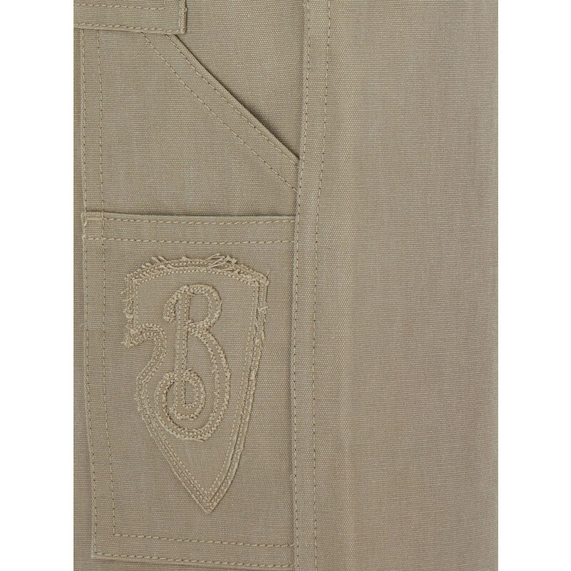 Burberry Cotton Carpenter Trousers, Brand Size 44 (Waist Size 29.5