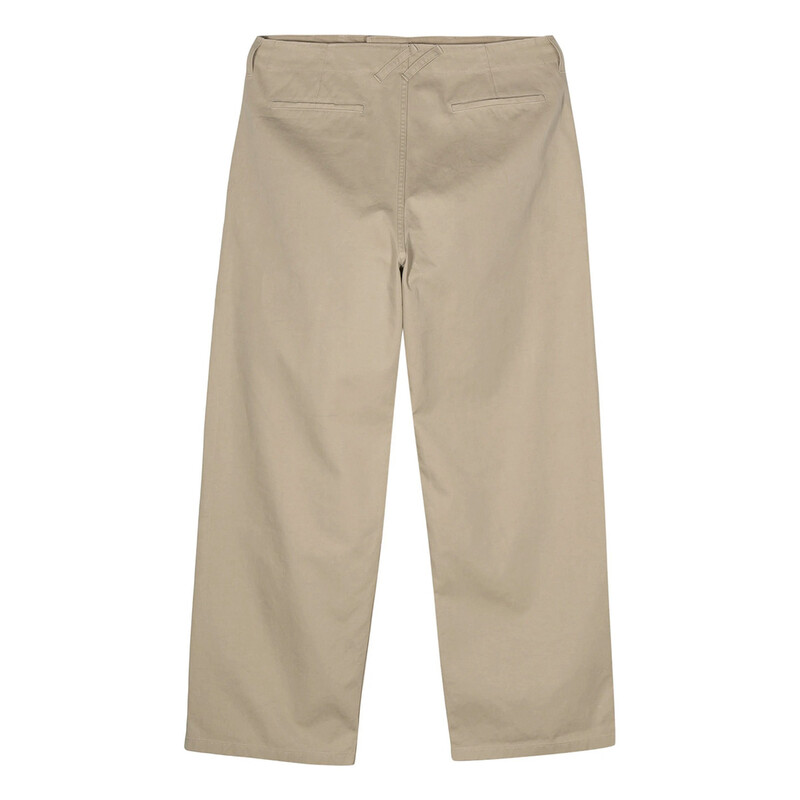 Burberry Cotton Wide-Leg Trousers, Size X-Small 8080649 - Clothing