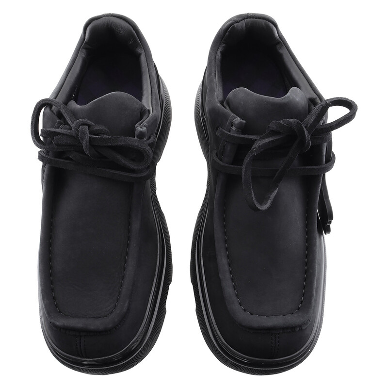 Burberry Creeper Lace-Up Derby Boots, Brand Size 39 ( US Size 6