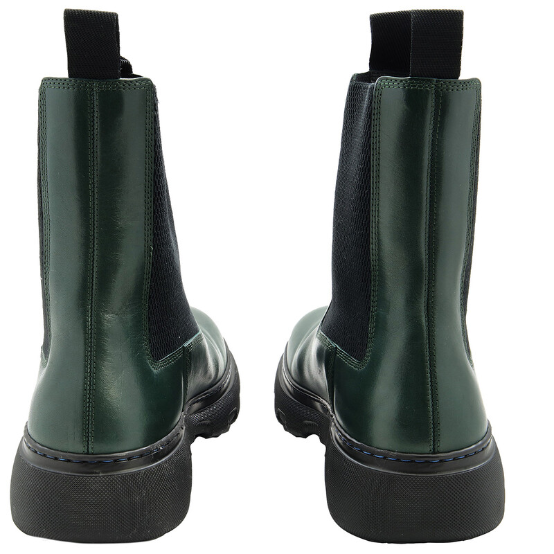 Burberry Creeper Leather Chelsea Boots, Brand Size 41 ( US  display picture 2