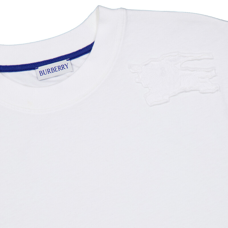 Burberry Crew-Neck Cotton Jersey T-Shirt, Size Small 8084966