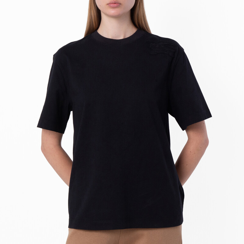 Burberry Crew-Neck Cotton Jersey T-Shirt, Size XX-Small 8084969