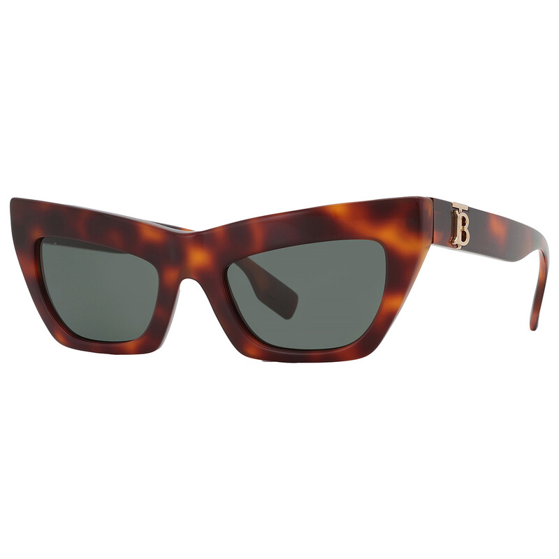 Burberry Dark Green Cat-Eye Sunglasses Burberry BE4457 416271 Sunglasses Women main image 4