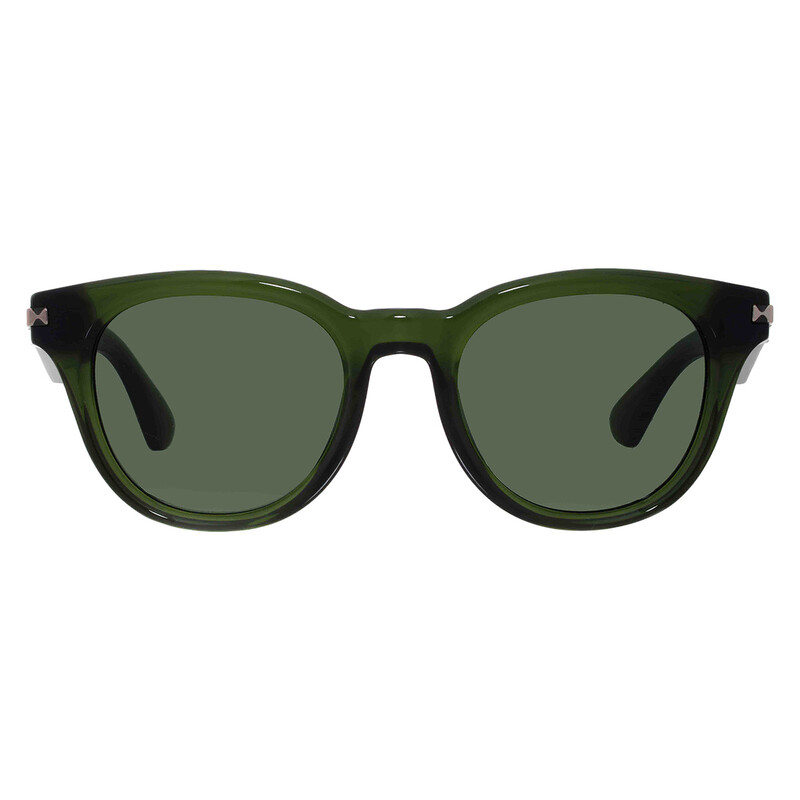 Burberry Dark Green Oval Men's Sunglasses BE4439 414871 51