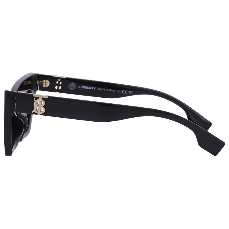 Authentic Burberry Women\'s Sunglasses 0BE4405F-300187, NEW Cat Eye Black, Italy Burberry Dark Grey Cat Eye Ladies Sunglasses BE4405F 300187  main image 4