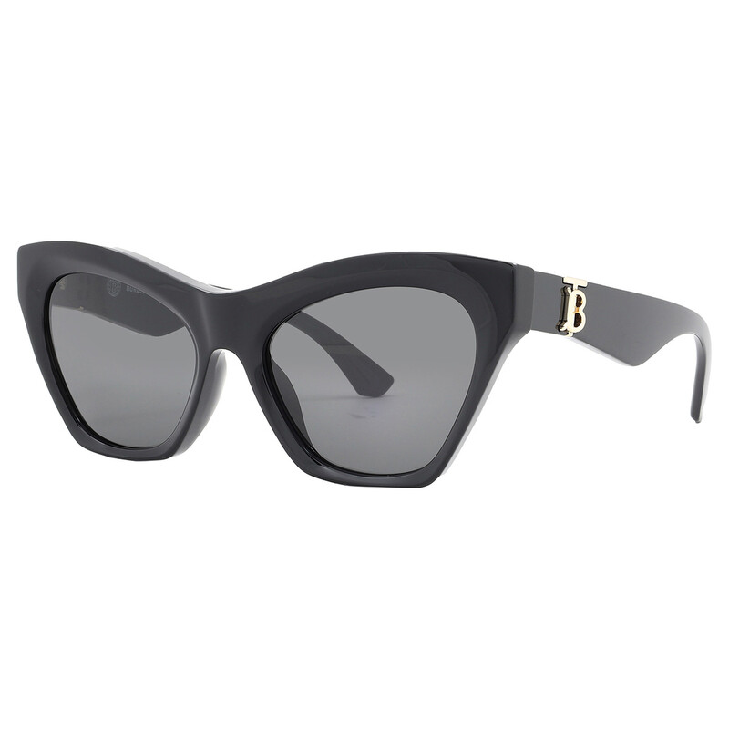 Burberry Dark Grey Cat Eye Ladies Sunglasses BE4420U 300187 55