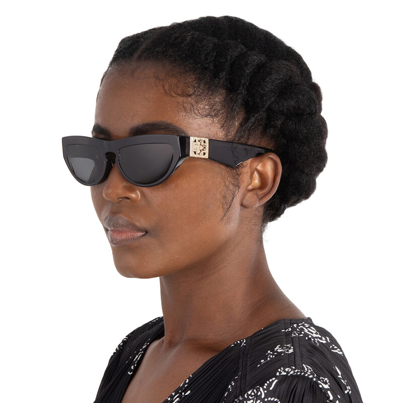Burberry Dark Grey Cat Eye Ladies Sunglasses BE4422U 411287 58