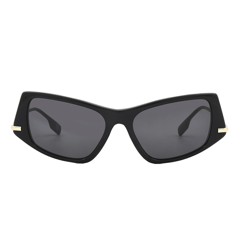 Burberry Dark Grey Irregular Ladies Sunglasses BE4408 300187  display picture 1