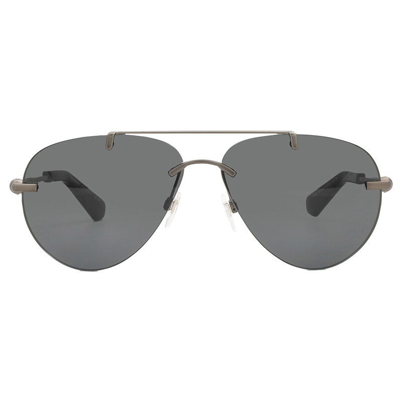 Burberry Dark Grey Pilot Ladies Sunglasses BE3151 131687 60