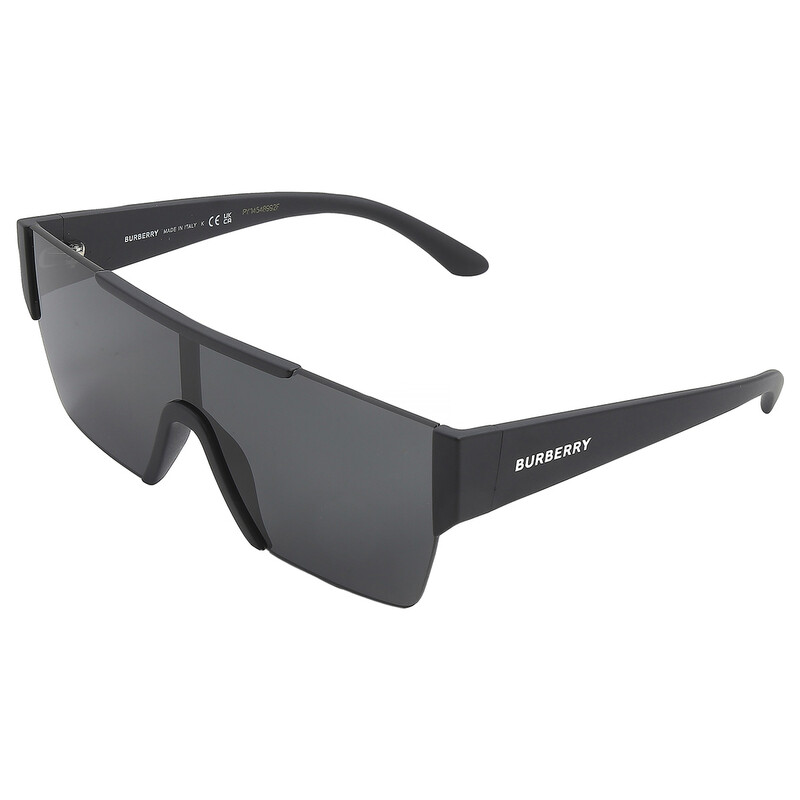 ⭐️ Authentic Burberry Shield Sunglasses BE4291 ⭐️ Black on Black Burberry Be 4291 Men Black Shield Sunglasses – Otticanet main image 4