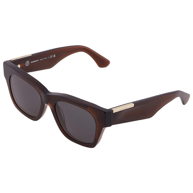 Burberry Dark Grey Square Ladies Sunglasses BE4424 411687 52 