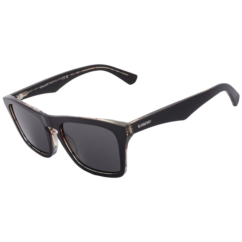 Burberry Dark Grey Square Men's Sunglasses BE4434 412187 57
