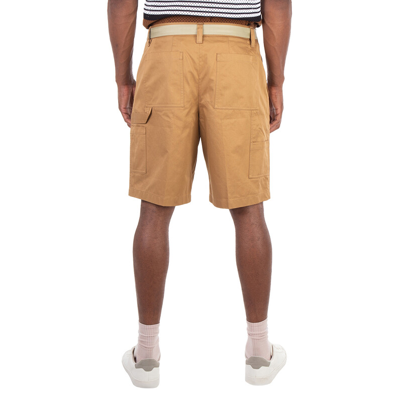 Burberry Darwin EKD Embroidered Cotton Cargo Shorts, Brand Size 48