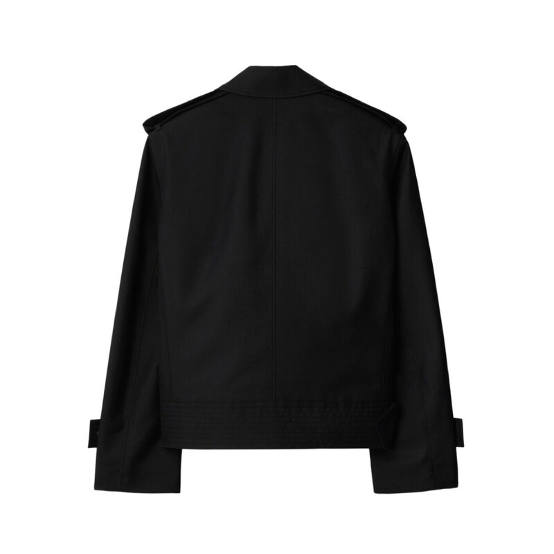 Burberry Double-Breasted Long Sleeved Jacket, Brand Size 50 (US