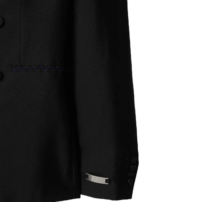 Burberry Double-Breasted Wool-Blend Blazer, Brand Size 52R (US