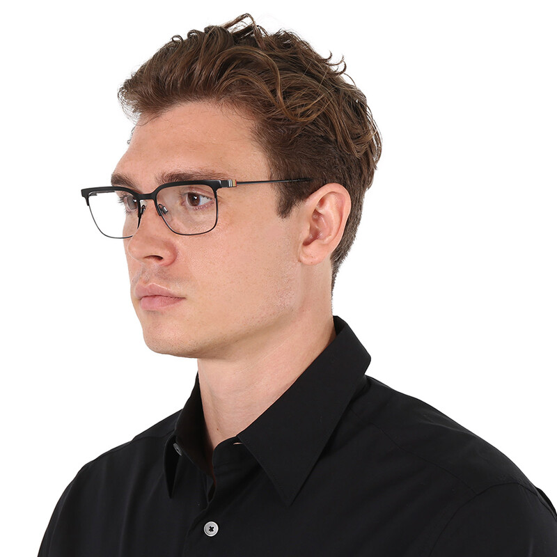 Burberry Douglas Demo Square Men's Eyeglasses BE1375 1007 56