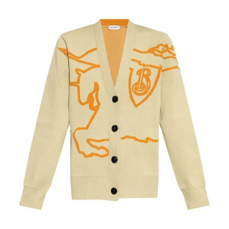 BURBERRY カーディガン Burberry Checked Zip-Up Cardigan | Sendegaro IT