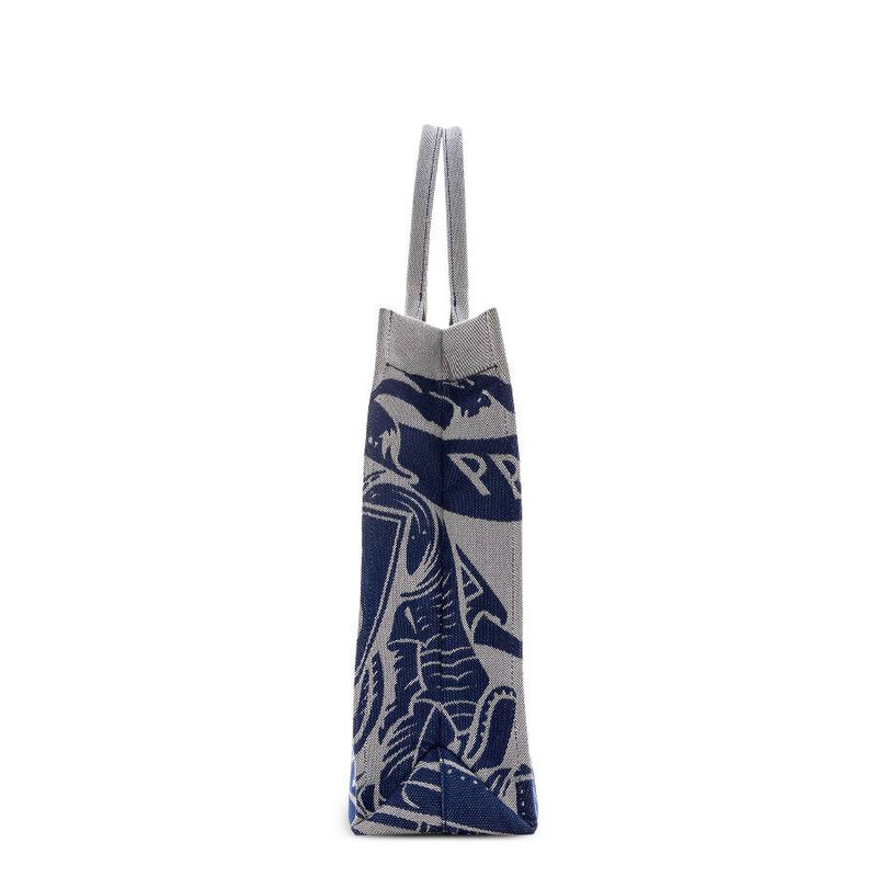 Burberry Ekd Cotton Blend Tote Bag 8080749 5045704987665