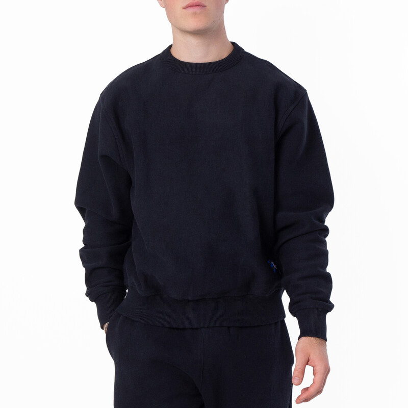 Burberry EKD Embroidered Cotton Sweatshirt, Size Medium 8082093