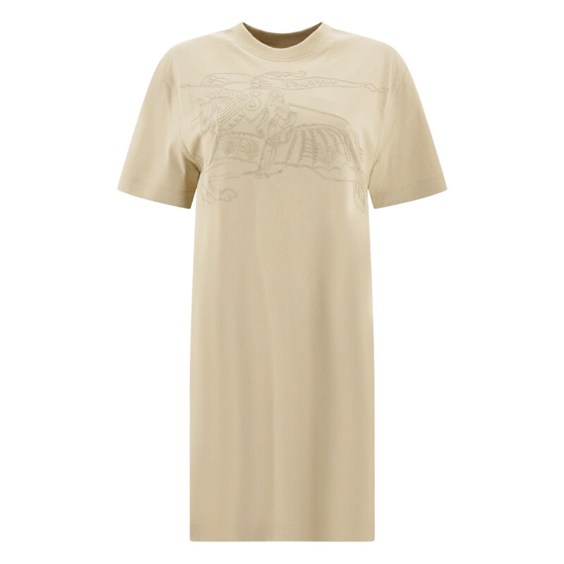 Burberry EKD Embroidered Cotton T-Shirt Dress, Size Small 8094350 -  Clothing - Jomashop