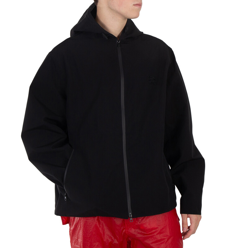 Burberry EKD Logo Technical Cotton Jacket, Size Small 8070477