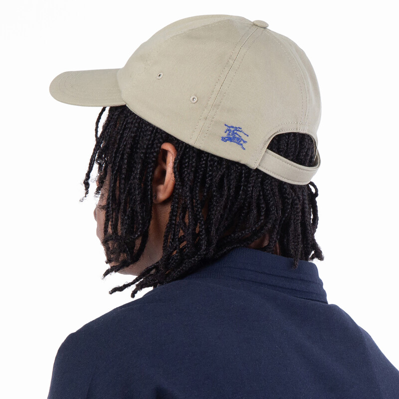 Burberry Ekd Logo-Embroidered Cotton Baseball Cap, Size Medium