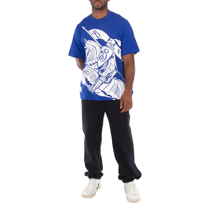 Burberry EKD Print Cotton T-Shirt, Size Large 8089743 - Clothing