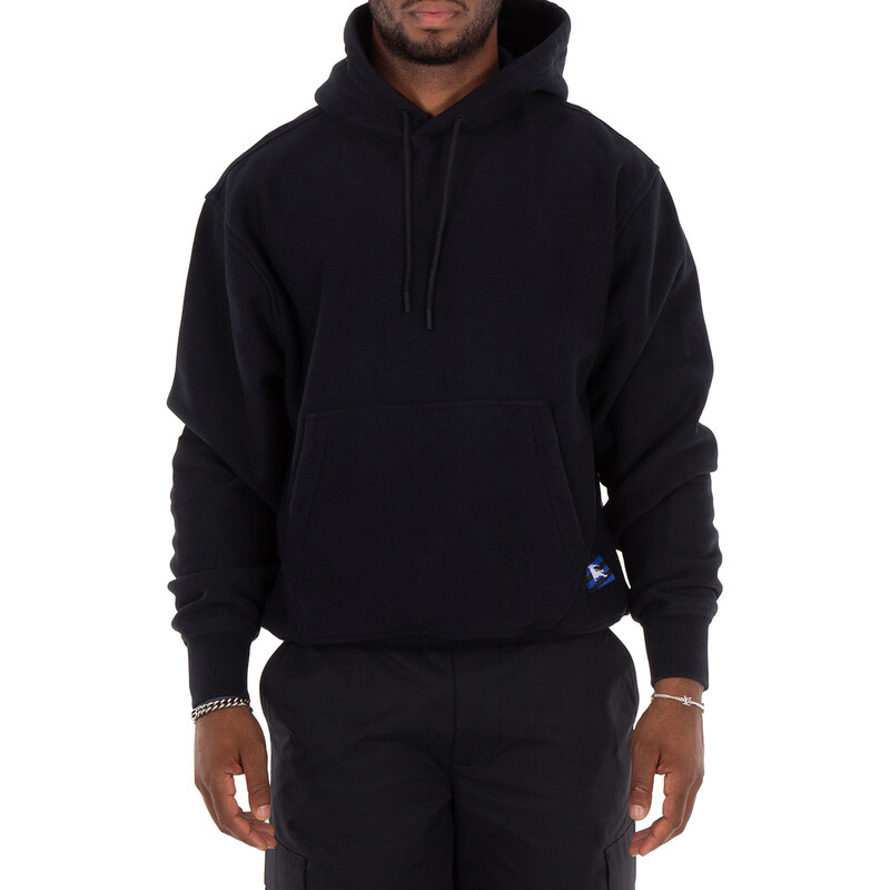 Burberry EKD-Applique Cotton Hoodie, Size Small 8081996 - Clothing