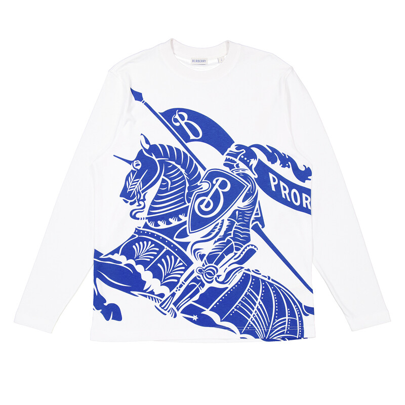 Burberry EKD-Print Cotton T-Shirt, Size X-Small 8077669 - Clothing