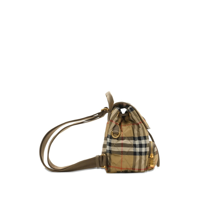 Burberry Embroidered Canvas Mini Horseshoe Backpack 8118909