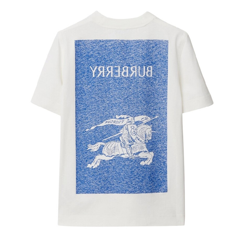 バーバリー BURBERRY 8090548 Tシャツ Burberry Equestrian Knight Print T Shirt, Size X-Small 8090548