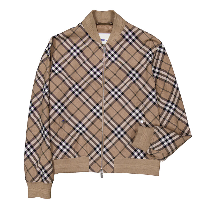 Burberry チェック柄ジャケット 7C83D30E-D818-4817-8467-