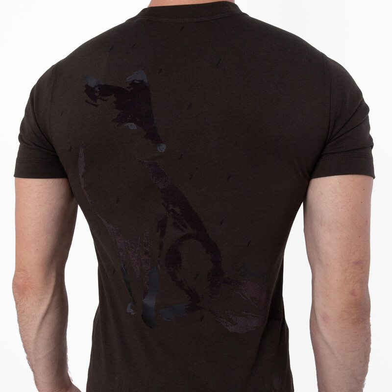 Burberry Fox-Print Cotton T-Shirt, Size X-Small 8093593 - Clothing