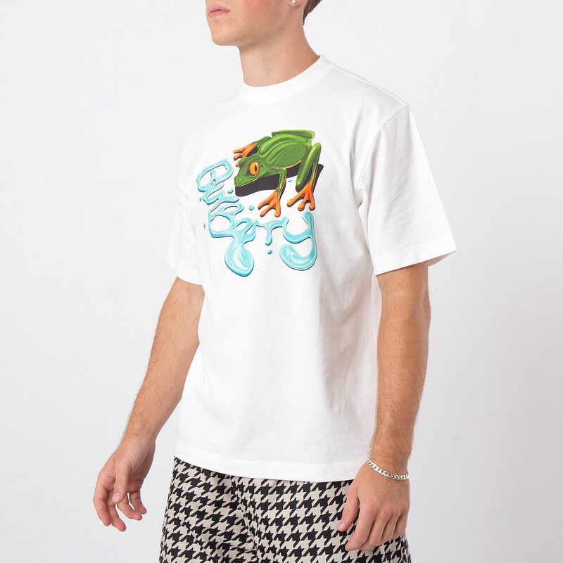Burberry Frog Crew Neck Cotton T-Shirt, Size XXXL 8090618
