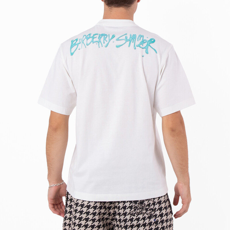 Burberry Frog Crew Neck Cotton T-Shirt, Size XXXL 8090618