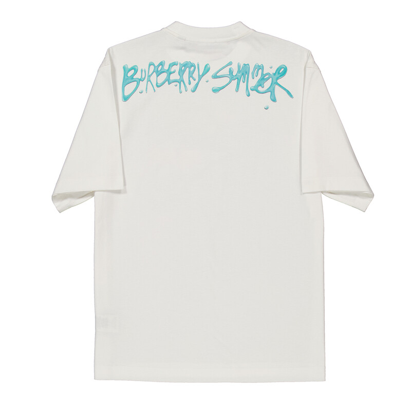 Burberry Frog Crew Neck Cotton T-Shirt, Size XXXL 8090618