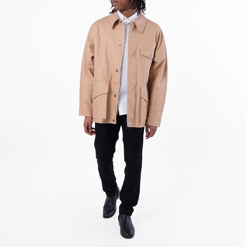 Burberry Gabardine Elasticated Waistband Jacket, Brand Size 52 (US