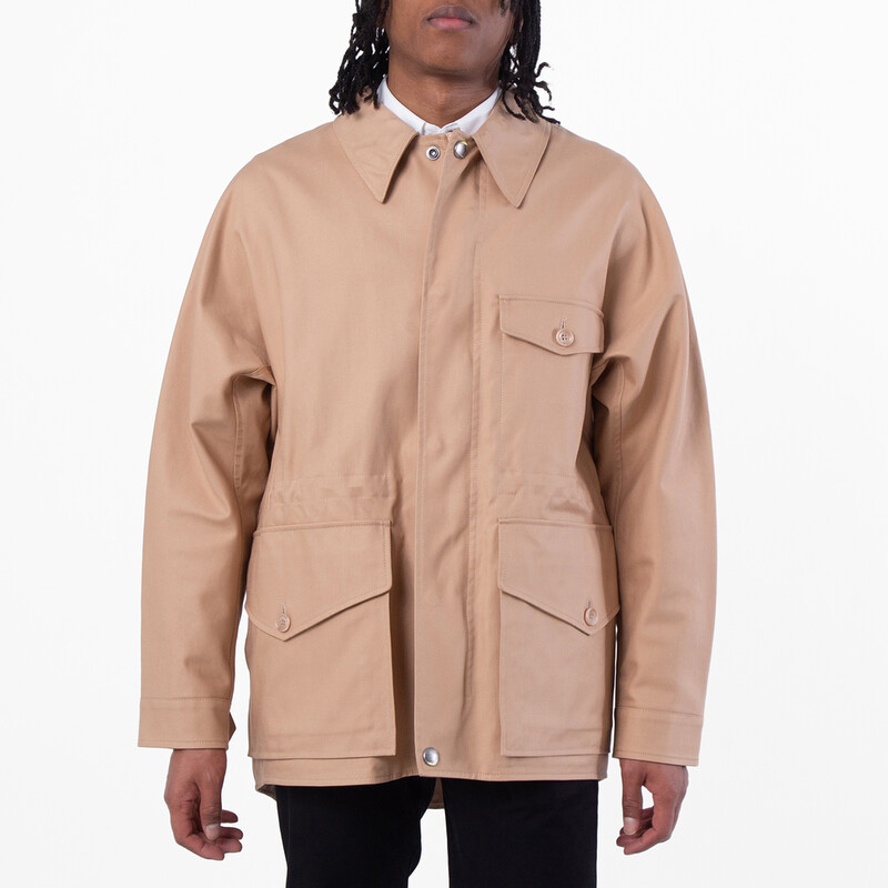 Burberry Gabardine Elasticated Waistband Jacket, Brand Size 52 (US