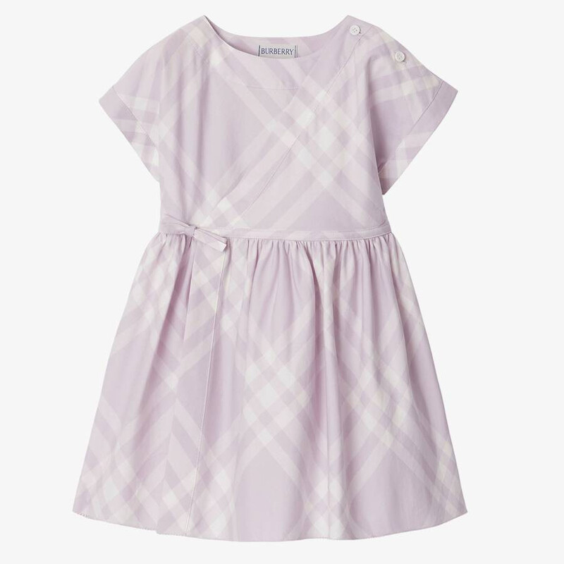 burberry short sleeve dress Burberry Check Cotton Shirt Dress , Size: 0