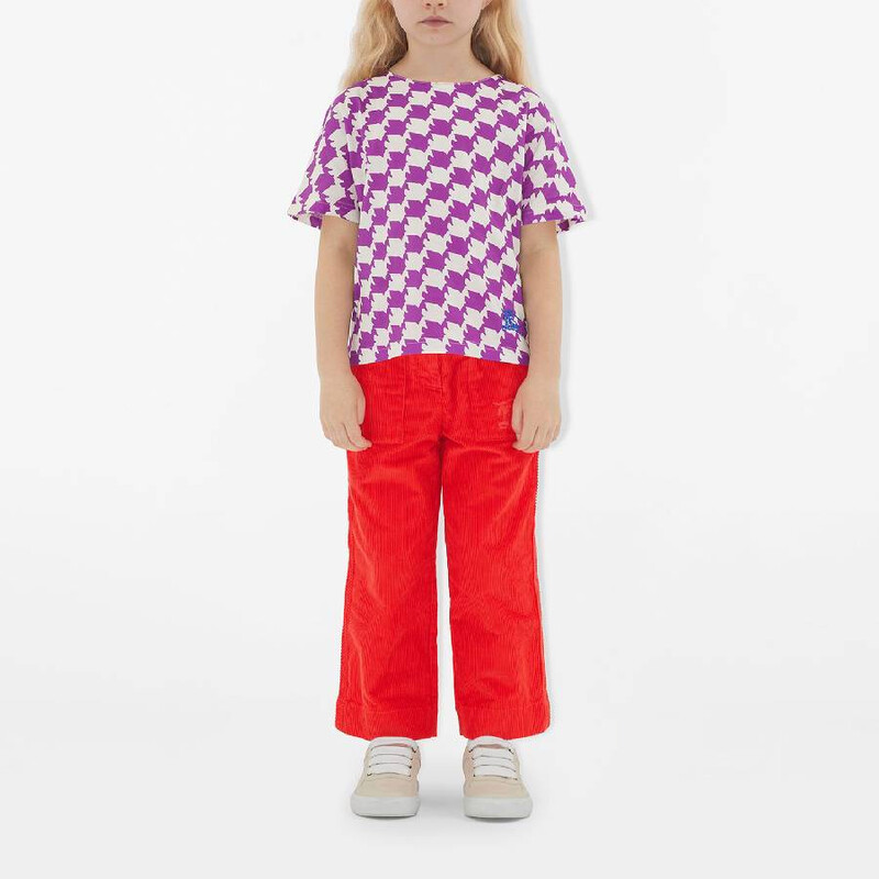 Burberry Girls Lilia Duckstooth T-Shirt, Size 6Y 8089441
