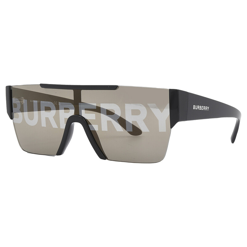 Burberry Gold with silver Burberry Shield Men's Sunglasses BE4291