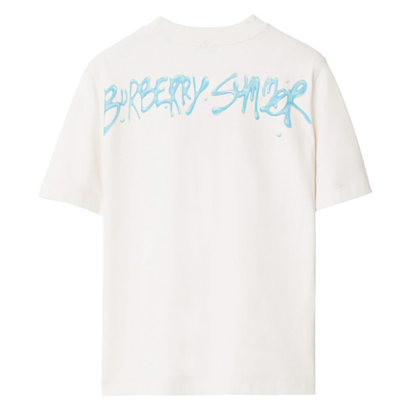 バーバリー BURBERRY Logo Print Cotton T-shirt 18455072_39701021_322.jpg