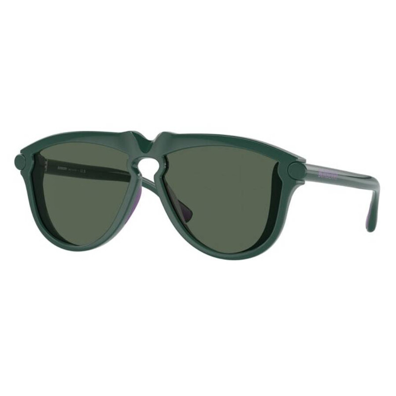 Burberry Green Pilot Kids Sunglasses JB4003U 413071 52