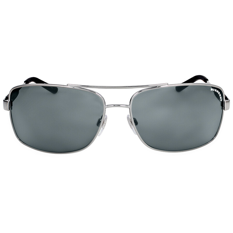 Burberry Grey Rectangular Men display picture 1