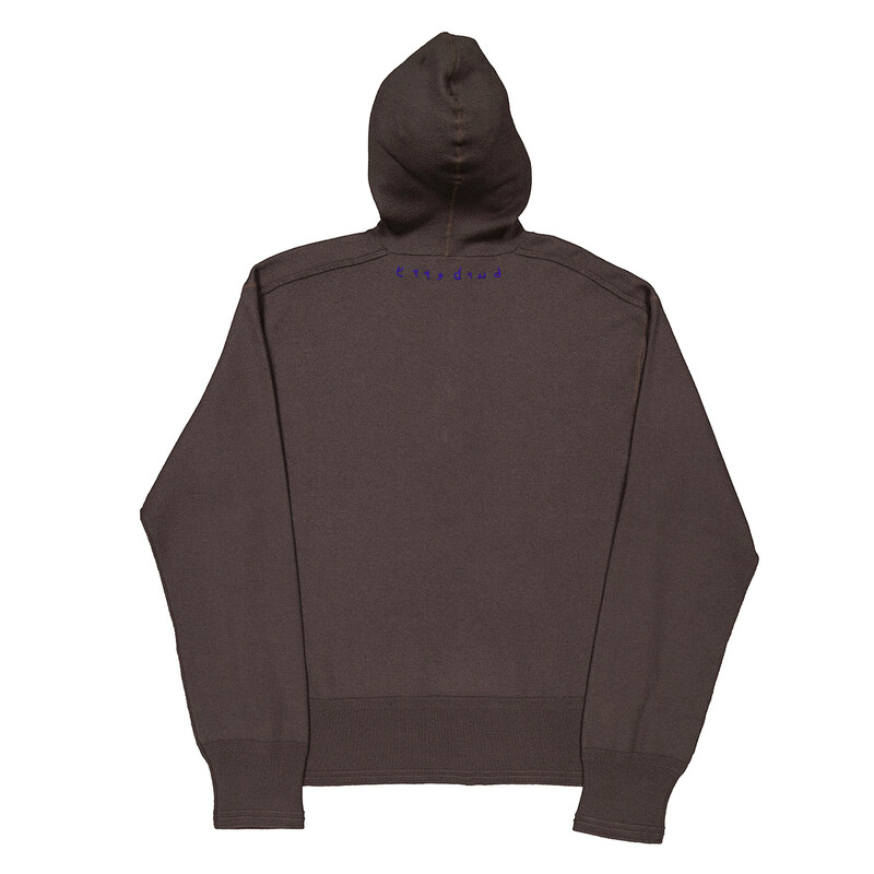 Burberry Half-Zip Wool Hooded Sweatshirt, Size Small 8075888